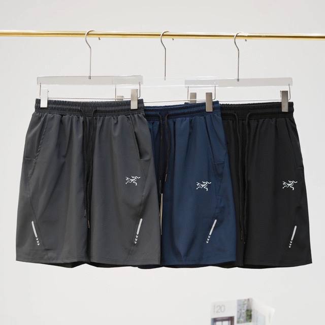 Farcteryx Summer New Quick-Dry Woven Sports Shorts, 5-Inch Length, Four Colors A