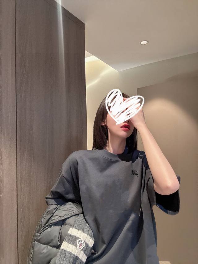 New Arrival 2025 Burberry Classic Embroidered 2025 New Letter Slogan Embroidered