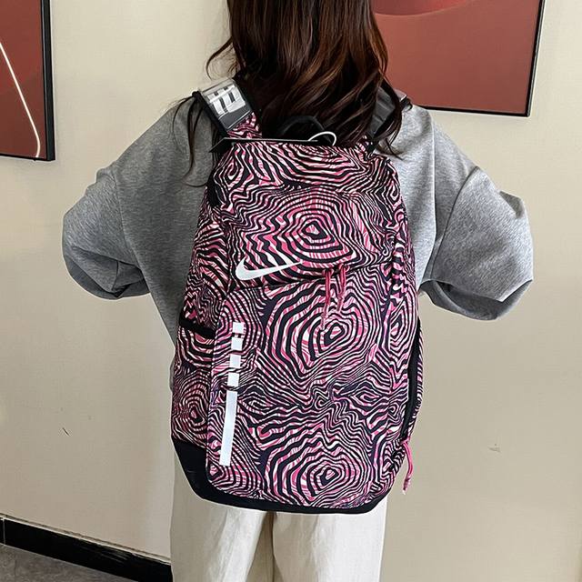 Nike Men's And Women's Large Capacity Air Cushion Shock-Absorbing Backpack For O
