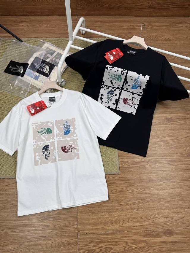 The North Face 100% Cotton Heavyweight Printed Logo Short-Sleeve T-Shirt For Men