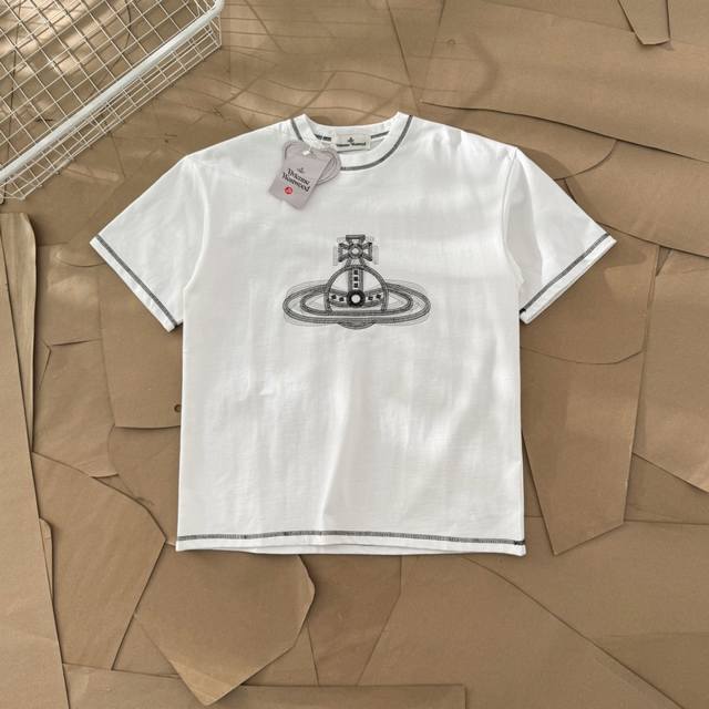 Vivienne Westwood Vivienne Westwood Triple Stitch Five-Thread Large Saturn Embro
