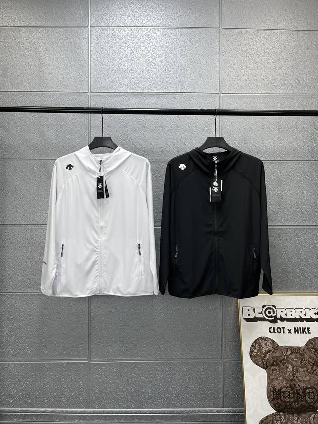 Available For Descente Summer Sports Casual Stretch Quick-Dry Hooded Ice-Cooling
