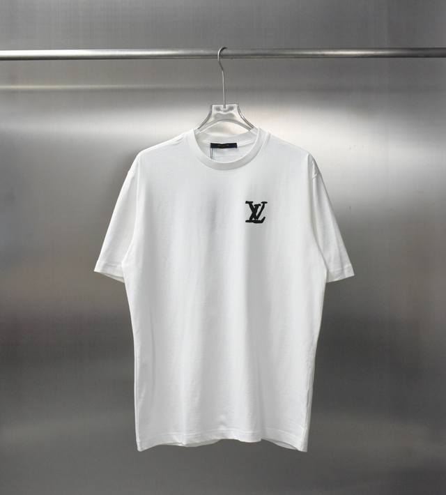 Louis Vuitton 25Ss Logo Pattern Printed Classic Short-Sleeve T-Shirt. Made From