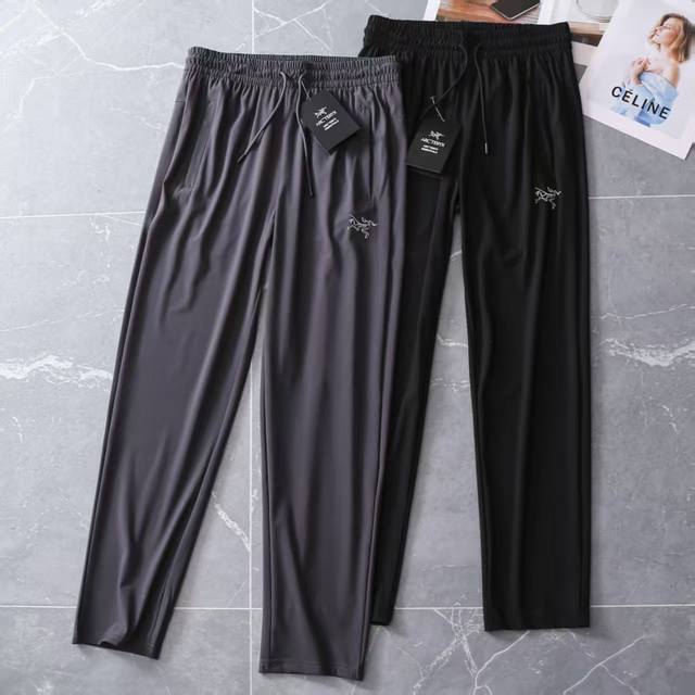 Straight-Leg Version 2025 Arc'teryx Summer Ice Silk Stretch Quick-Dry Straight-L