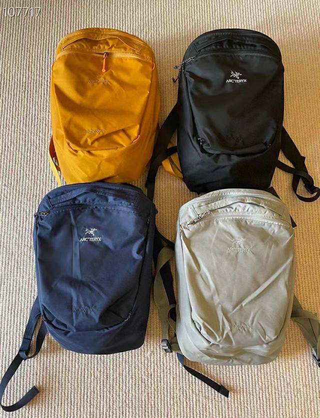 Arc'teryx Index 15L Collaboration Urban Outdoor Camping Backpack, Pure Original