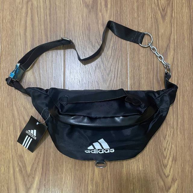 Adidas High-Quality Metal Buckle Oxford Fabric Single-Shoulder Bag, Crossbody Ba
