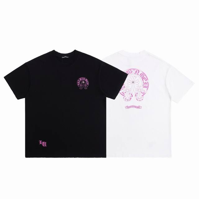 Chrome Hearts 2025 Ss New Horsehoe Laser-Etched Embroidered Patch Couple Casual