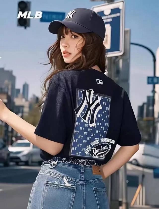 Mlb Cabinet New Print Short-Sleeve T-Shirt! Three Labels Included, Original Fact