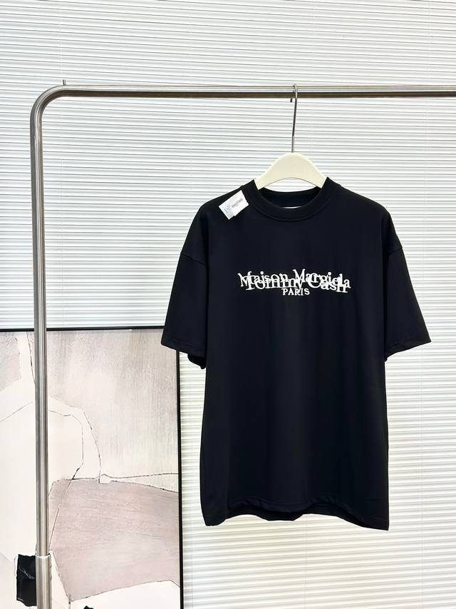 Maison Margiela Mm6 X Tommy Cash Collaboration Embroidered Short-Sleeve T-Shirt