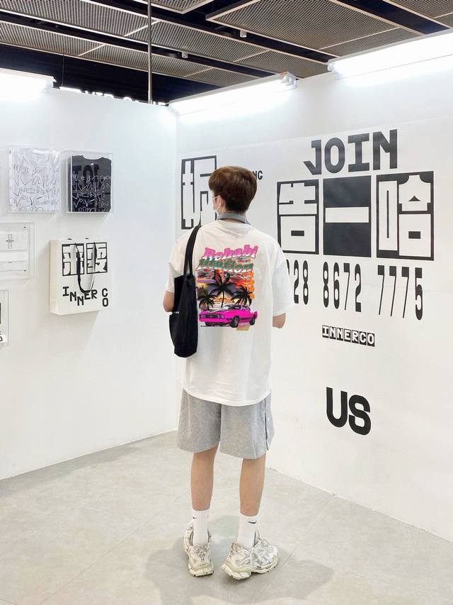 Nike 2088 Neon Limited Edition Couple's Short-Sleeve T-Shirt Product Details: Ma
