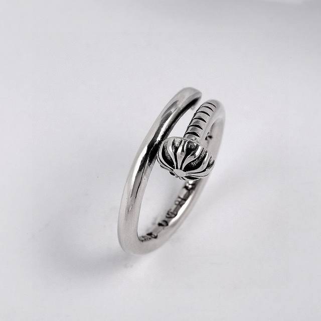 Chrome Hearts Open Ring, Classic Nail Design. A Must-Have For The Edgy. Unmatche