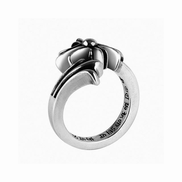 Chrome Hearts Open Ring With Classic Cross Design. A Must-Have For The Cool And