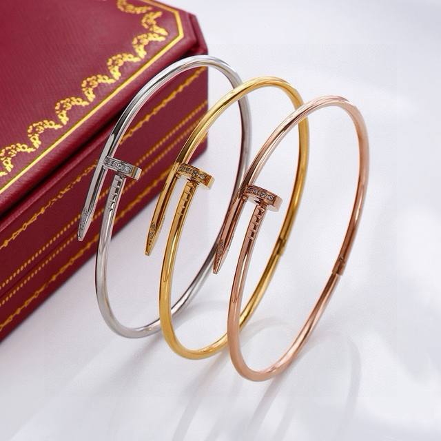 Cartier Nail Diamond Bracelet Transforms A Simple Nail Into A Sleek, Clean-Lined