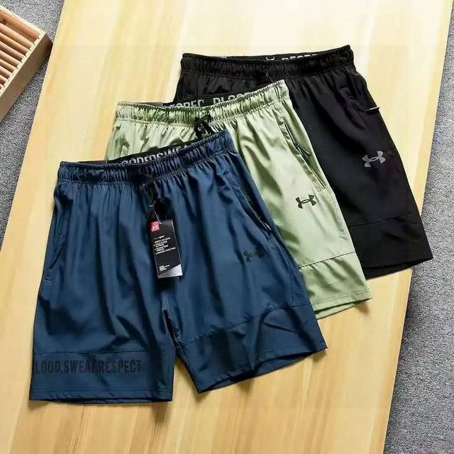 New Arrival Under Armour Johnson-Style Three-Color Lightweight Sports Shorts, Tr