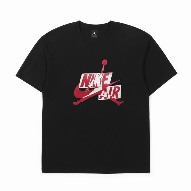 Air Jordan Aj Jordan Flying Man Letter Print Cotton Short-Sleeve T-Shirt Custom