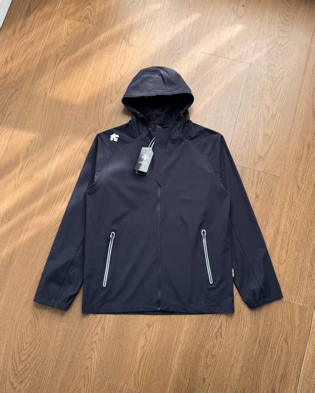 Available: Descente Athletic Series Men's Hooded Jacket With Uv Protection. Exce