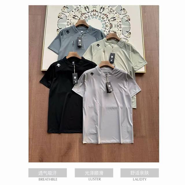 Available: New Arrival Descente Disante Spring Short-Sleeve 2025 Men's Casual Sp
