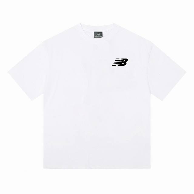 New Balance Nb Outdoor Travel Short-Sleeve T-Shirt Couple's Set Made From 260G D