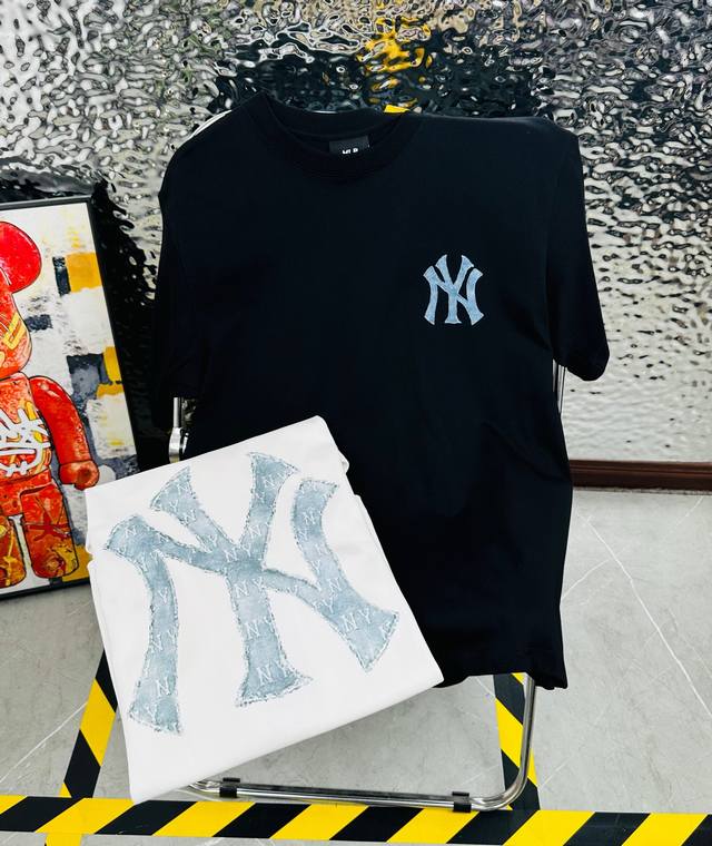Mlb High-Version Mlb 2025 Summer New Print Casual Relaxed Couple's Short-Sleeve