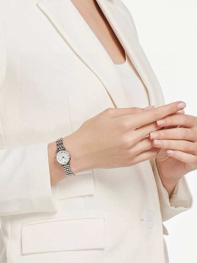 Armani Women's Silver Watch Emporio Armani Classic Fashion Casual Quartz Women's