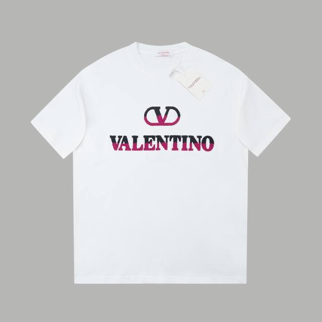 High-Quality Version Valentino 25Ss Early Spring New Arrival 3D Embroidered Lett