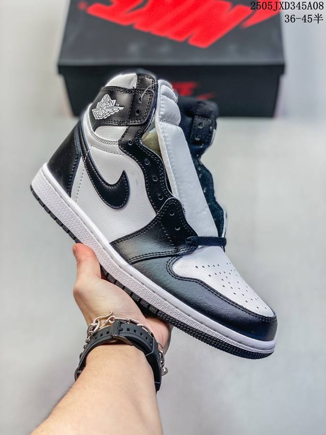 Authentic Half-Size Nike Air Jordan 1 Low Aj1 Jordan 1St Generation Mid-Top Clas