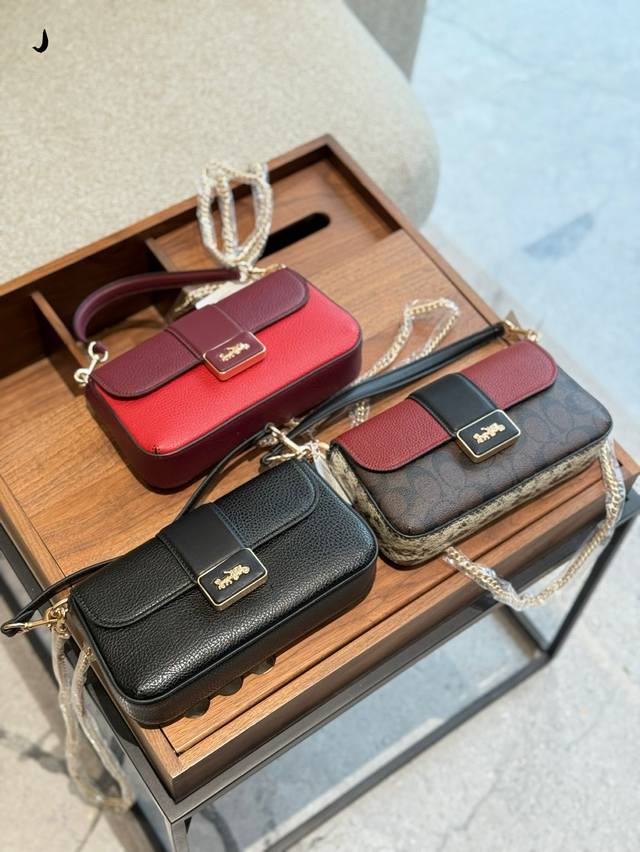 Coach Mini Grace Small Underarm Bag Perfect As A Wedding Bag, Can Be Worn Under
