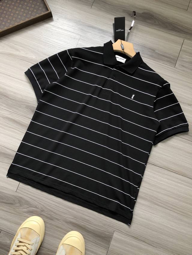 Saint Laurent Cassander Logo Letter Embroidered Men's And Women's Sorona Pearl S