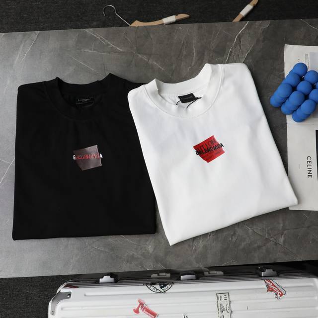 Top-Tier Replica, High-End Custom-Made Balenciaga Parisian House New Letter Embr