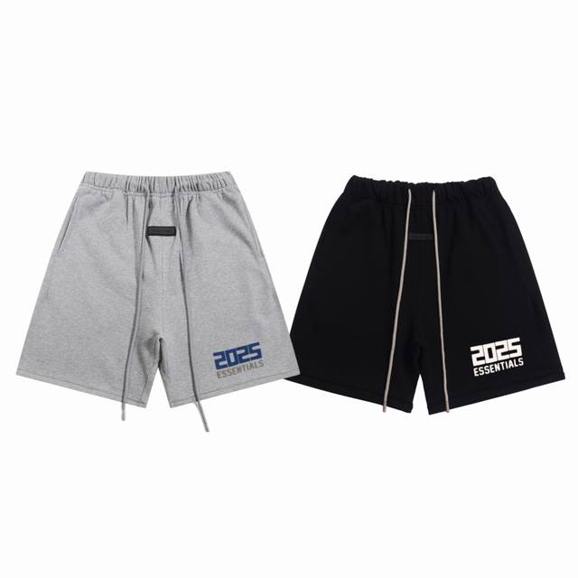 Fear Of God Fog Essentials 2025 Limited Edition Letter Print Drawstring Fleece-L