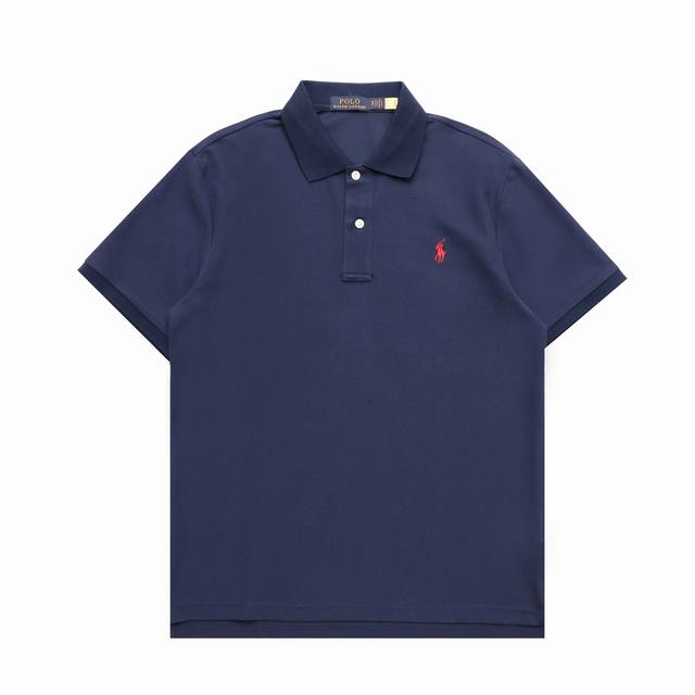 Top-Tier Replica Version Ralph Lauren Polo Horse Embroidered Short-Sleeve T-Shir