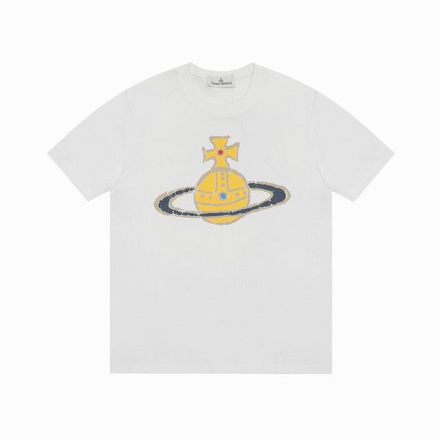 Vivienne Westwood Saturn Vintage-Style Short-Sleeve Shirt 2025 Top-Selling Bests