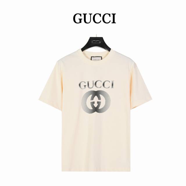 Gucci Double G Gradient Print Short-Sleeve T-Shirt A Fashionable Short T-Shirt F