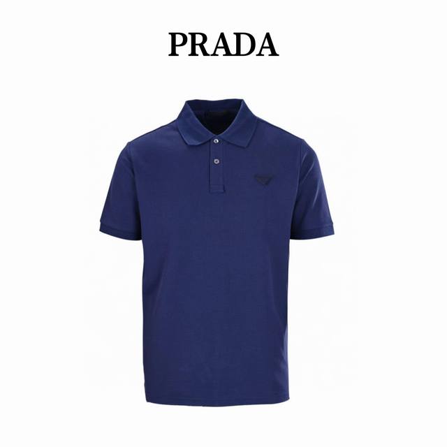 Prada Prd Basic Triangle Logo Short-Sleeve Polo Shirt Original Purchased For 5,6