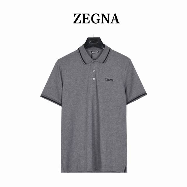 Zegna Classic Chest Letter Embroidered Polo Shirt, A Celebrity Favorite, Feature