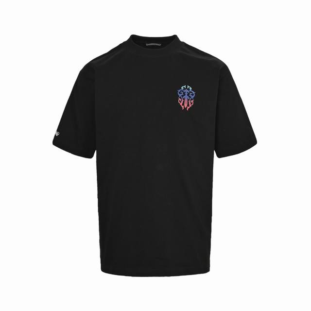 Chrome Hearts 25Ss Gradient Horseshoe Print Short-Sleeve Shirt. A Must-Have Casu