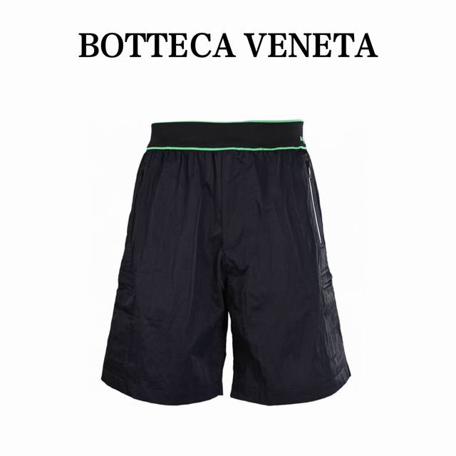 Bottega Veneta Green Line Woven Belt Shorts Original 1 W Imported From Abroad, C