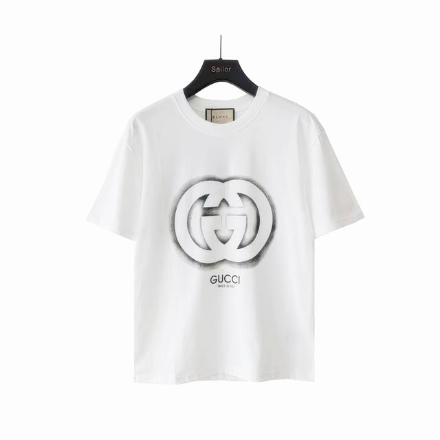 Actual Photo Details + Size Chart Gucci Graffiti Spray-Painted Double G Letter R