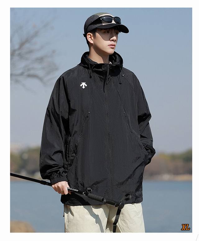 Descente Exclusive Real-Shot New Arrival Summer High-Quality Premium-Feel Uv-Pro