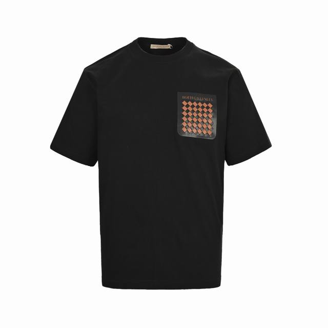 Bottega Veneta Bv 25Ss Pocket-Woven Element Short-Sleeve T-Shirt Bv's New T-Shir