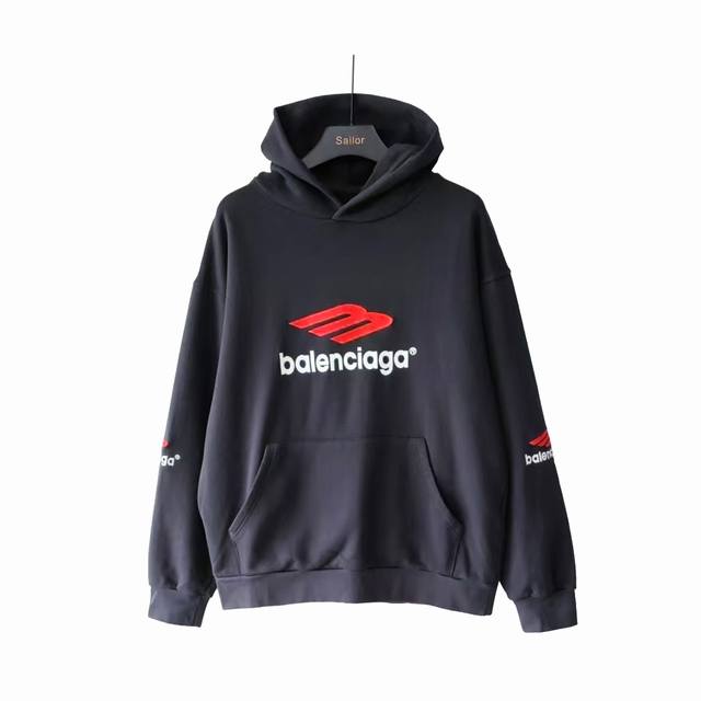 Actual Photo Details + Size Chart Balenciaga Parisian House Large M3M Embroidere