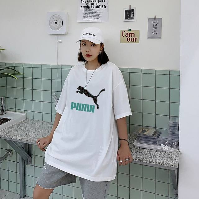 New Arrival! Spring/Summer New Puma Short-Sleeve T-Shirt, Meticulously Tailored