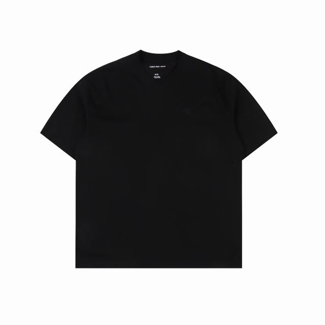 Calvin Klein Embroidered And Blurred Ck Print Short-Sleeve Shirt, Original Patte
