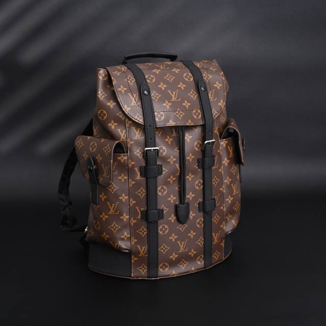 Louis Vuitton Lv Christopher Vintage Backpack Double-Shoulder Bag Reinterprets T