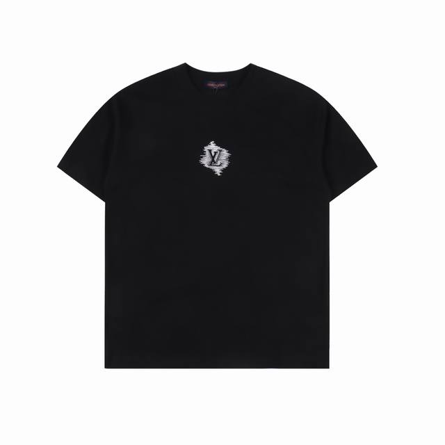 Louis Vuitton 25Ss Minimalist Logo Embroidered Short-Sleeve T-Shirt Purchased Fr