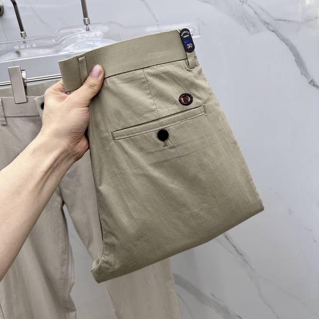 Gucci 2025 Spring/Summer New Casual Pants, Officially Released On The Official W