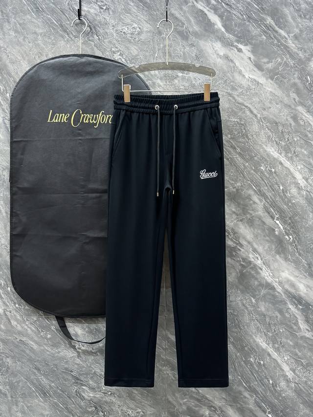 Gu# 2025 Copper-Ammonia Silk Modal Air-Layered Spring/Summer Casual Pants. A Fre