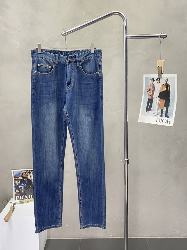 Farmani Armani Exclusive New Premium Denim Pants! Custom-Made Fabric For The Bou