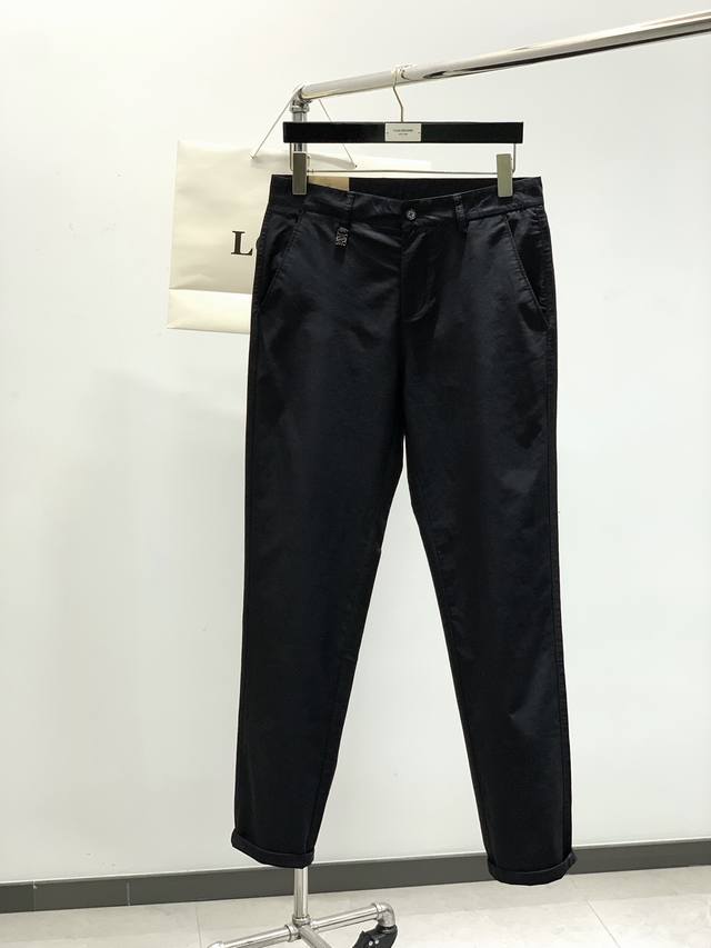 Color: Black, Khaki, Navy Blue, Double The Elegance, Loewe, Authentic Business-S