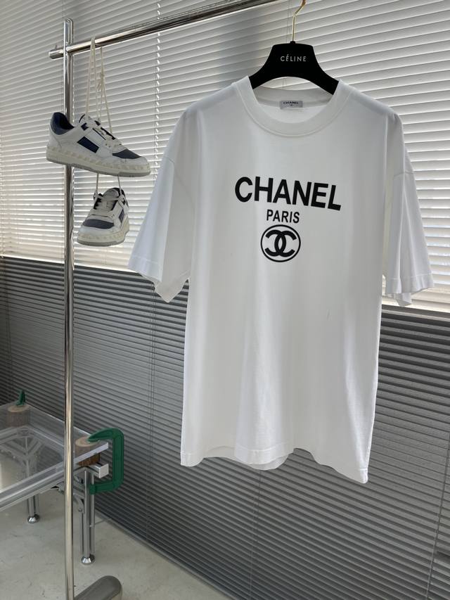 Chane 2025 New Logo Heat-Sealed T-Shirt Silicone 3D Logo With A Full, Layered De